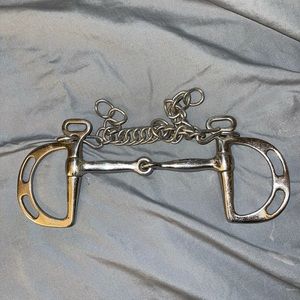 5.5” Korsteel Jointed Slotted Kimblewick Bit